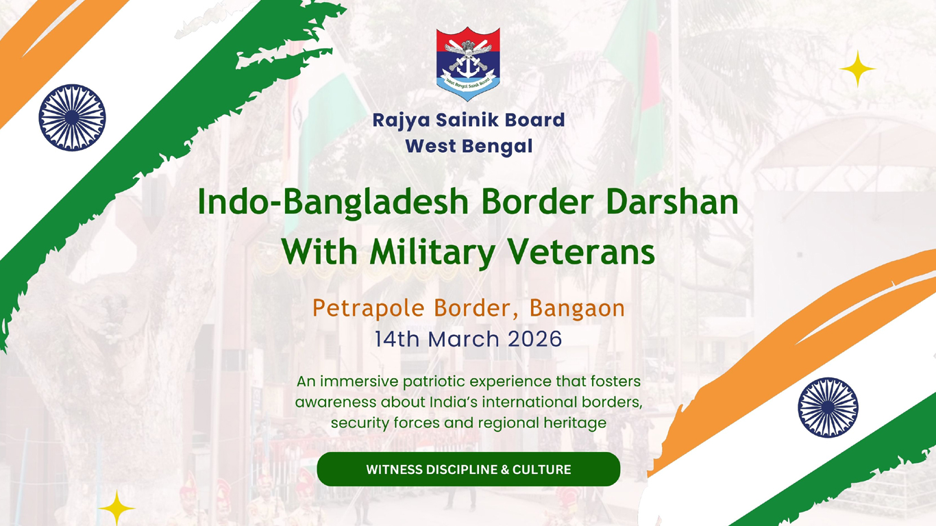 Indo-Bangladesh Border Darshan With Military Veterans